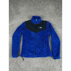 Florida Gators Jacket Womens M Blue NCAA Basketball Full Zip Fleece Columbia